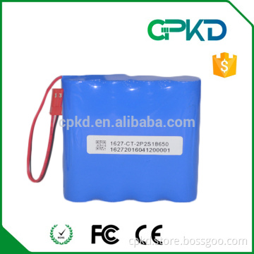 Li-ion Battery Pack,18650-2S2P 7.4V 4400mAh Li-ion Rechargeable Battery Cell Pack-2S2P